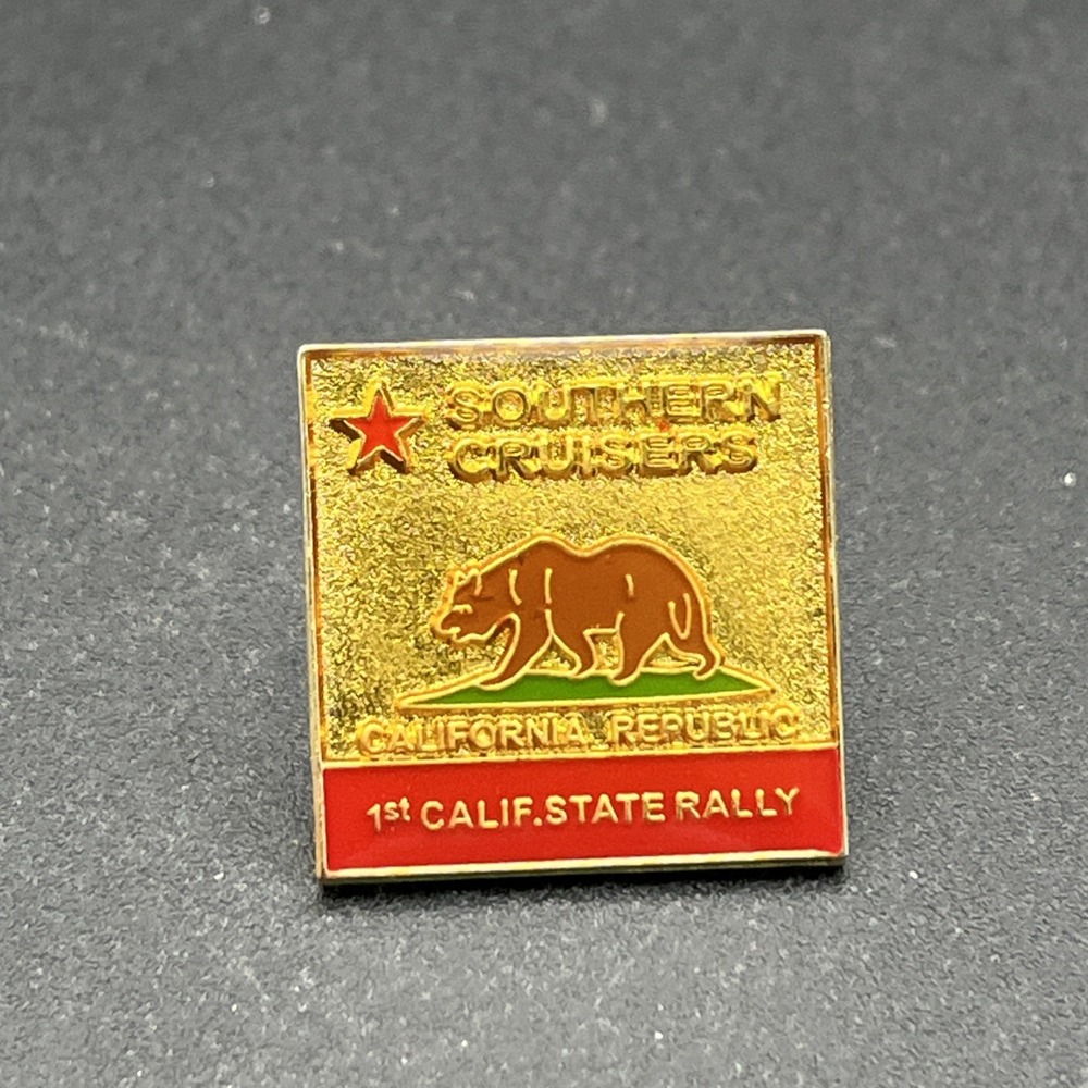 Southern Cruisers 1st California State Rally Lapel Hat Pin